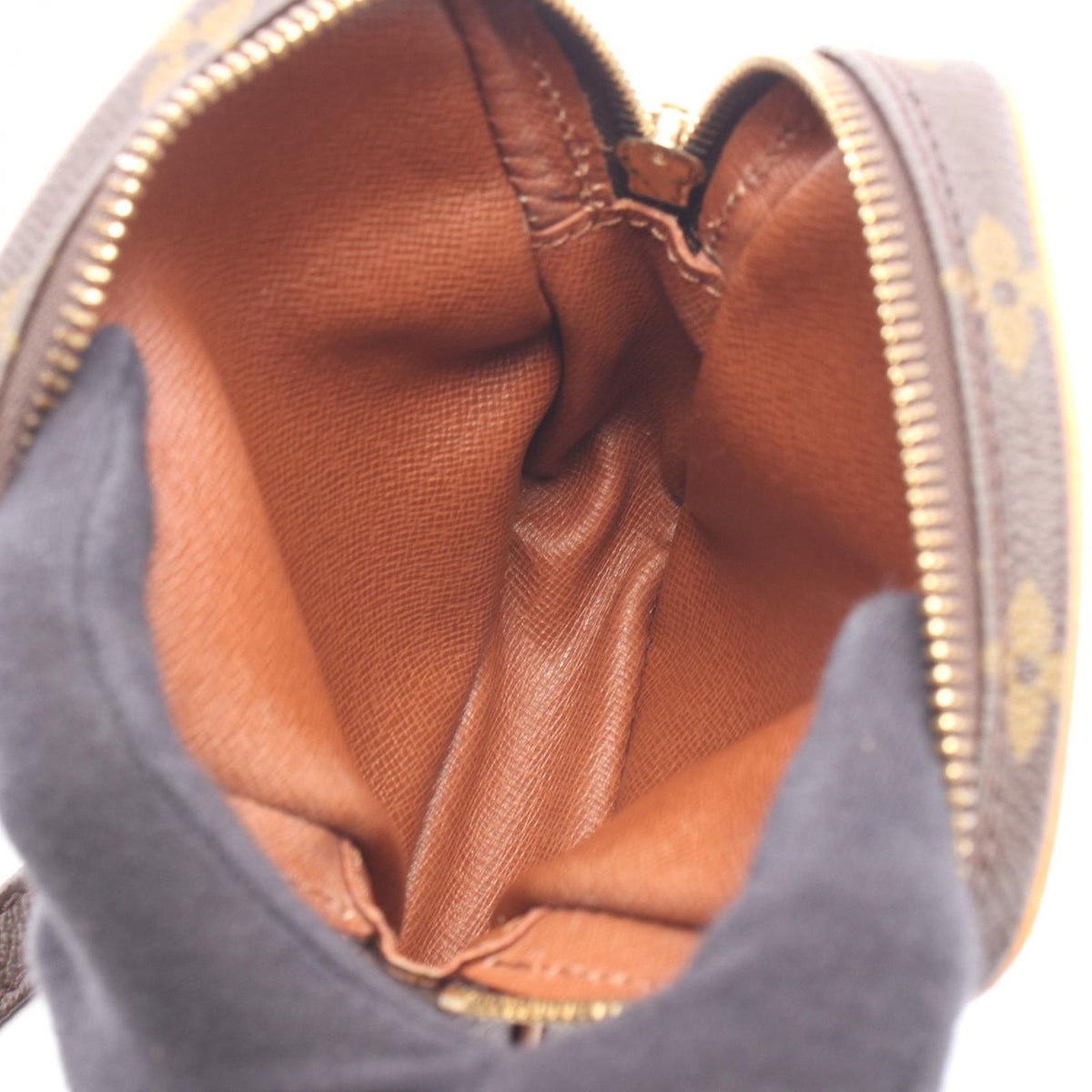 Louis Vuitton Shoulder Bag Mini Danube Canvas Leather — view 3
