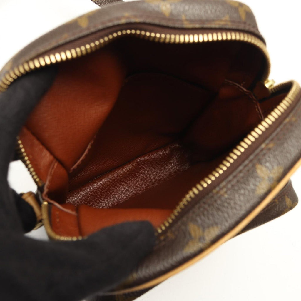 Louis Vuitton Shoulder Bag Amazon Monogram Canvas Leather — view 3