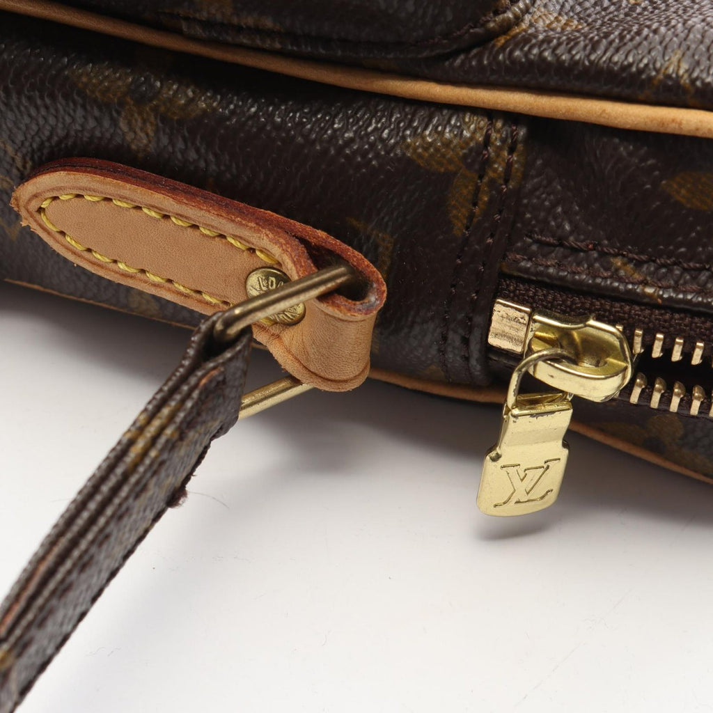 Louis Vuitton Shoulder Bag Amazon Monogram Canvas Leather — view 8