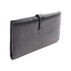Hermes Bifold Wallet Bearn Classic Black Calfskin — view 2