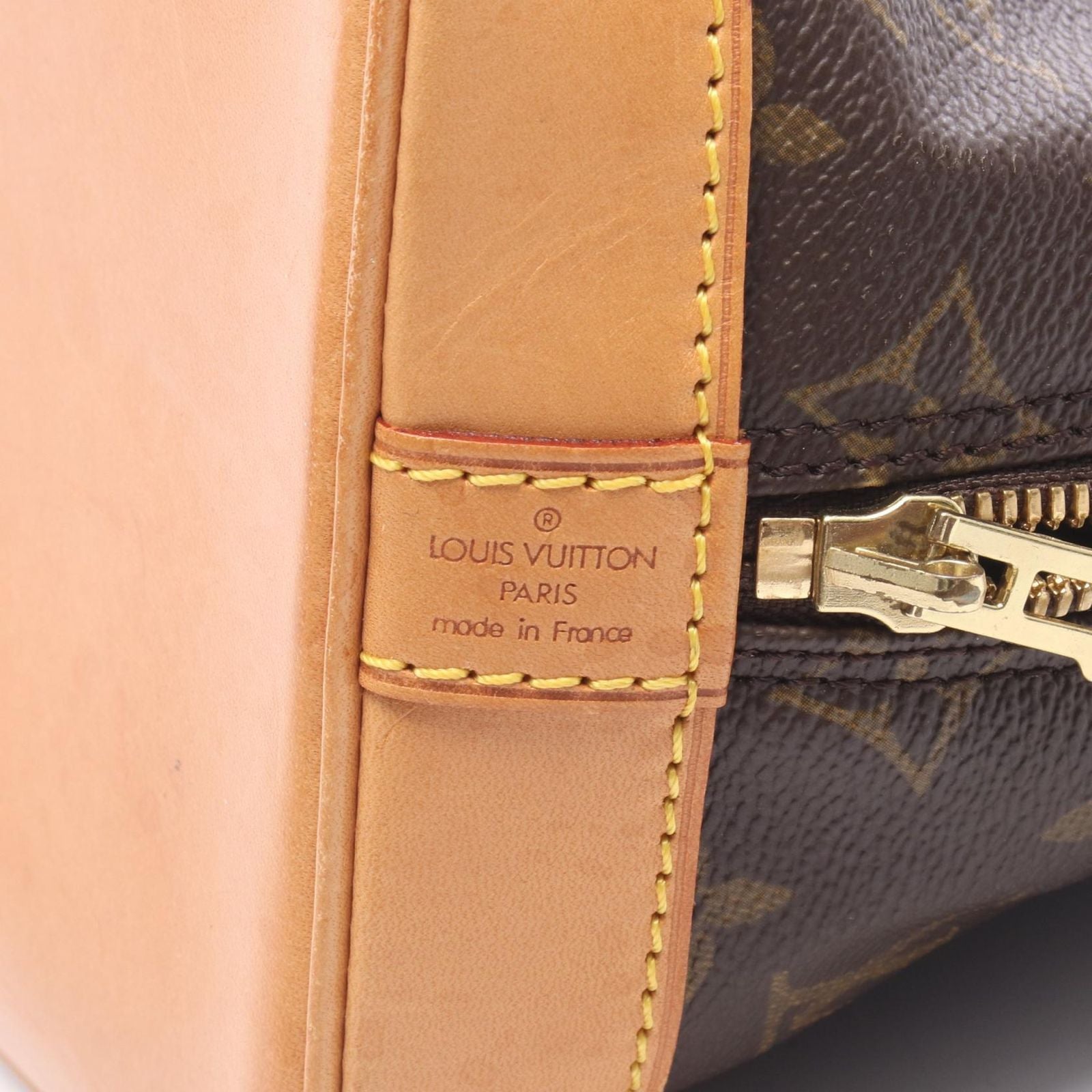 Louis Vuitton Handbag Alma PM Canvas Leather — view 4