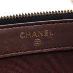 Chanel Shoulder Bag Quilted Black Lambskin Phone Case Chain Wallet — view 4