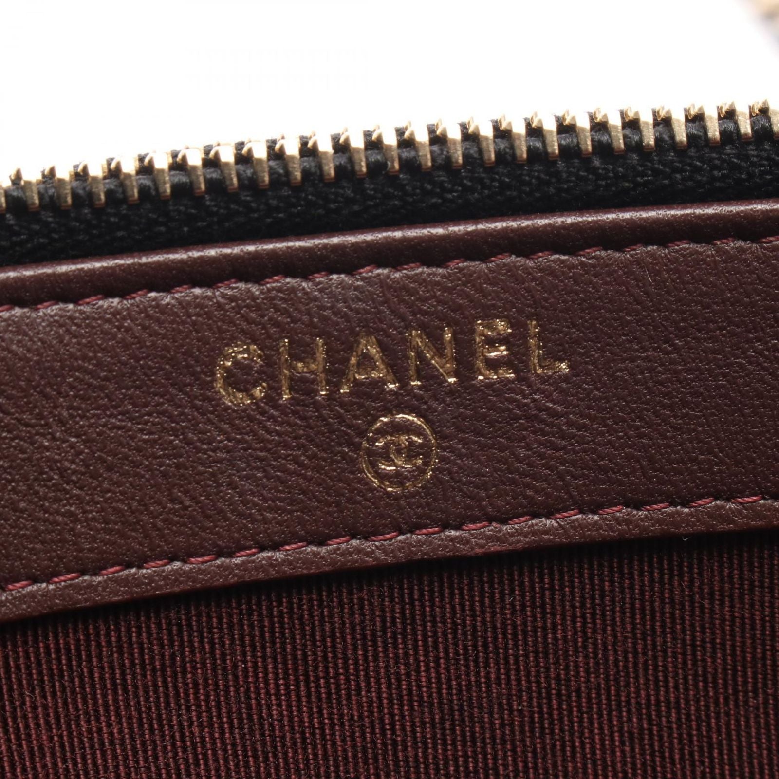 Chanel Shoulder Bag Quilted Black Lambskin Phone Case Chain Wallet — view 4