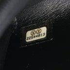 Chanel Round Wallet Camellia Black Leather — view 5