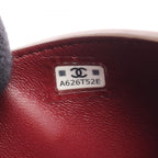 Chanel Shoulder Bag Envelope CC Logo Gray Leather — view 5