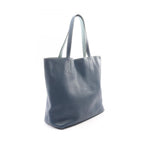 Hermes Tote Bag Double Sens 45 Navy Ciel Leather — view 2