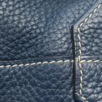 Hermes Tote Bag Double Sens 45 Navy Ciel Leather — view 5