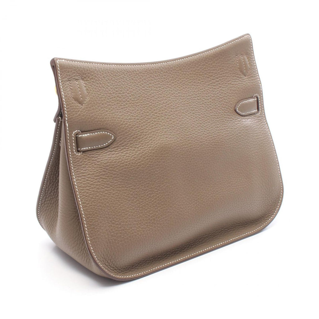 Hermes Shoulder Bag 28 Etoupe Leather — view 2