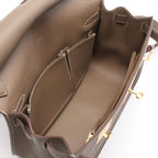 Hermes Shoulder Bag 28 Etoupe Leather — view 3