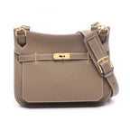 Hermes Shoulder Bag 28 Etoupe Leather