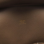 Hermes Shoulder Bag 28 Etoupe Leather — view 4