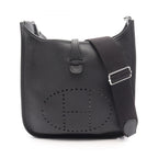 Hermes Shoulder Bag Evelyne 3 Trois PM Black Leather