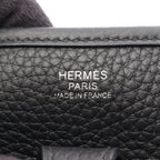Hermes Shoulder Bag Evelyne 3 Trois PM Black Leather — view 4