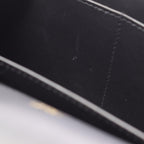 Hermes Shoulder Bag Geta Black Leather — view 6