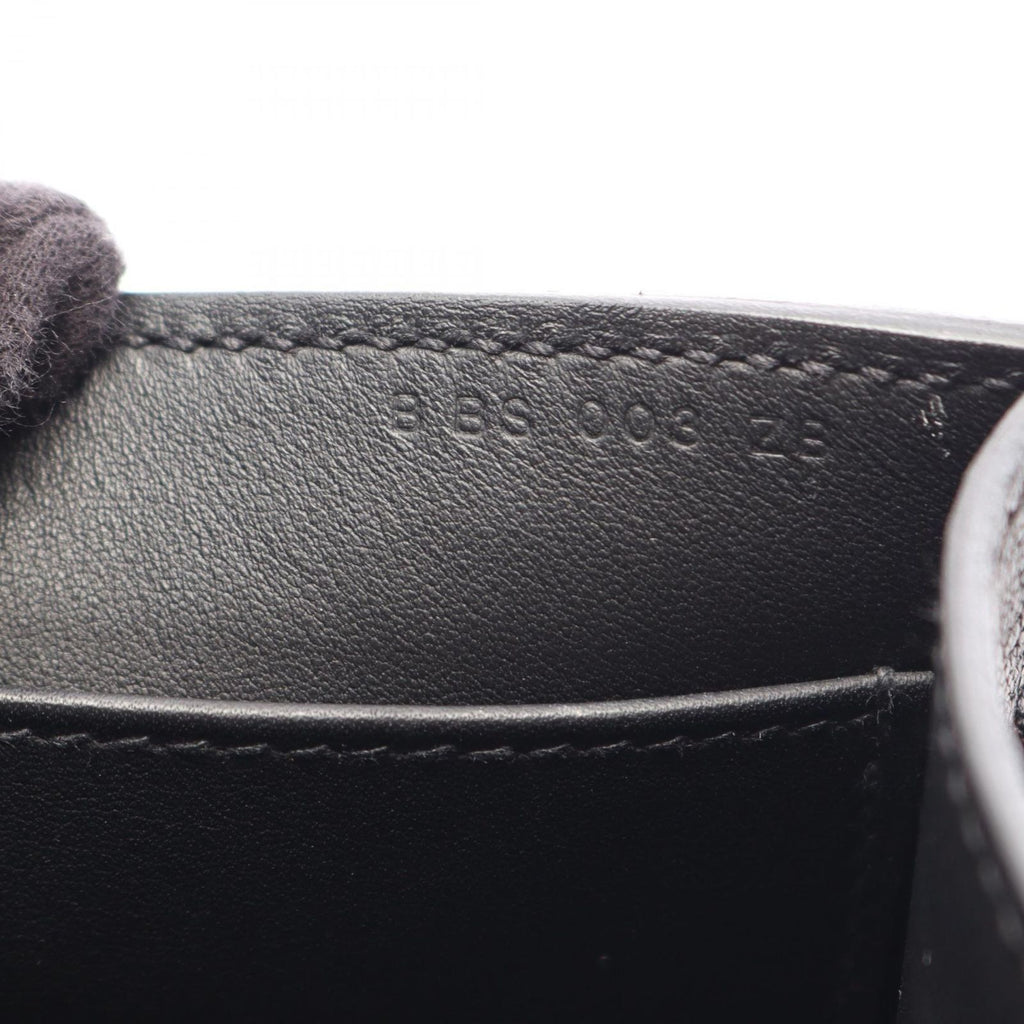 Hermes Shoulder Bag Geta Black Leather — view 5