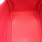 Hermes Shoulder Bag Lindy 30 Rose Leather — view 8
