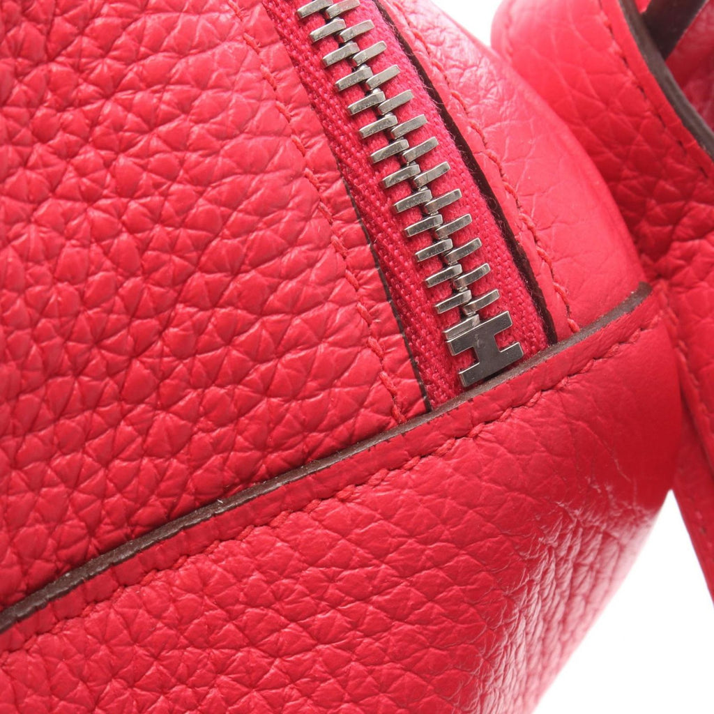 Hermes Shoulder Bag Lindy 30 Rose Leather — view 6