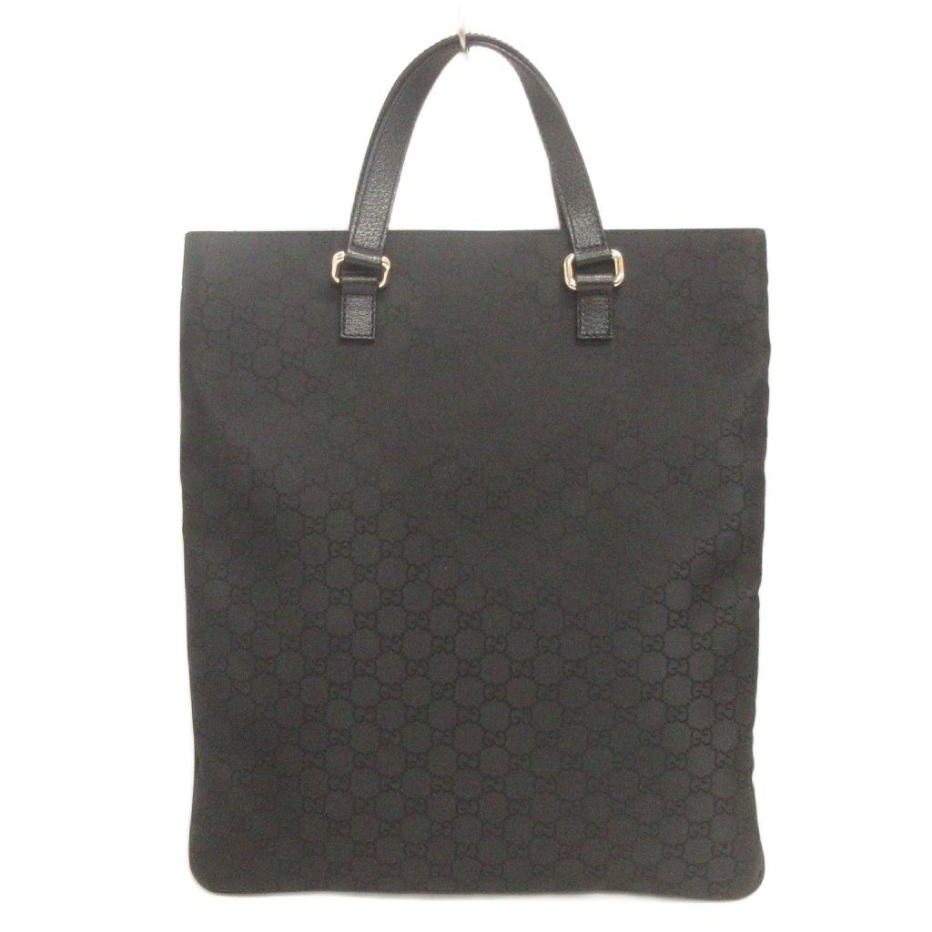 Gucci Tote Bag GG Canvas All Over Pattern Black — view 3