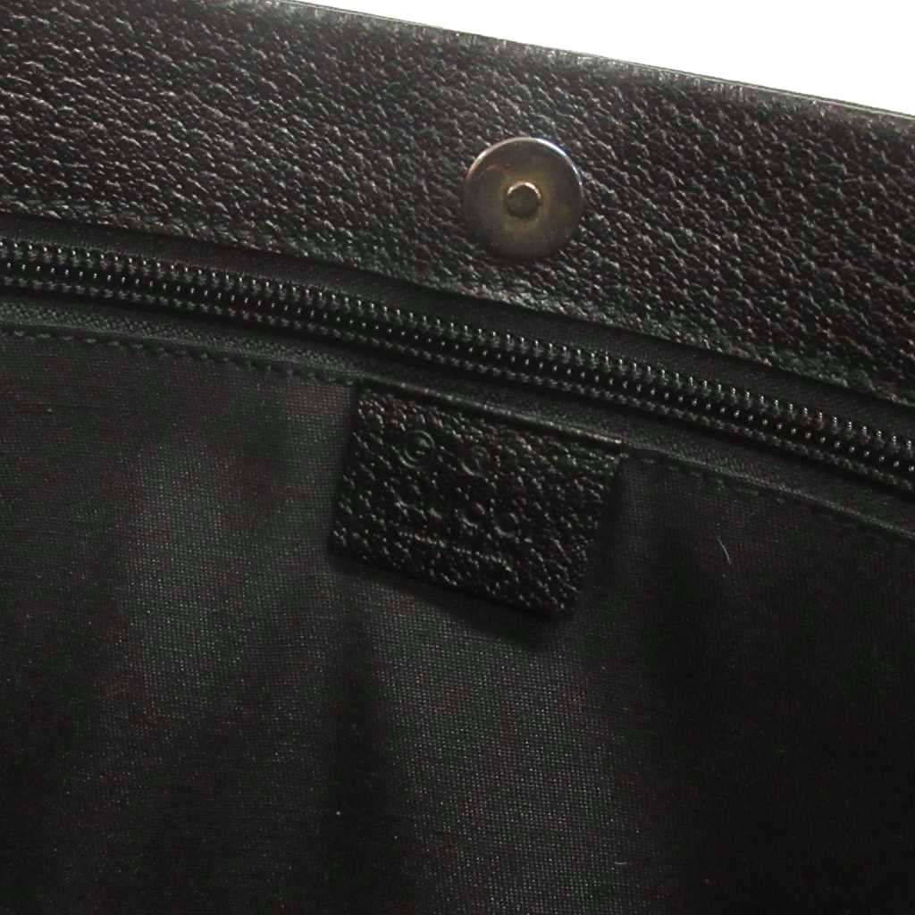 Gucci Tote Bag GG Canvas All Over Pattern Black — view 7