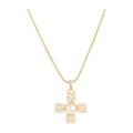 Dior Necklace Pearl Gold