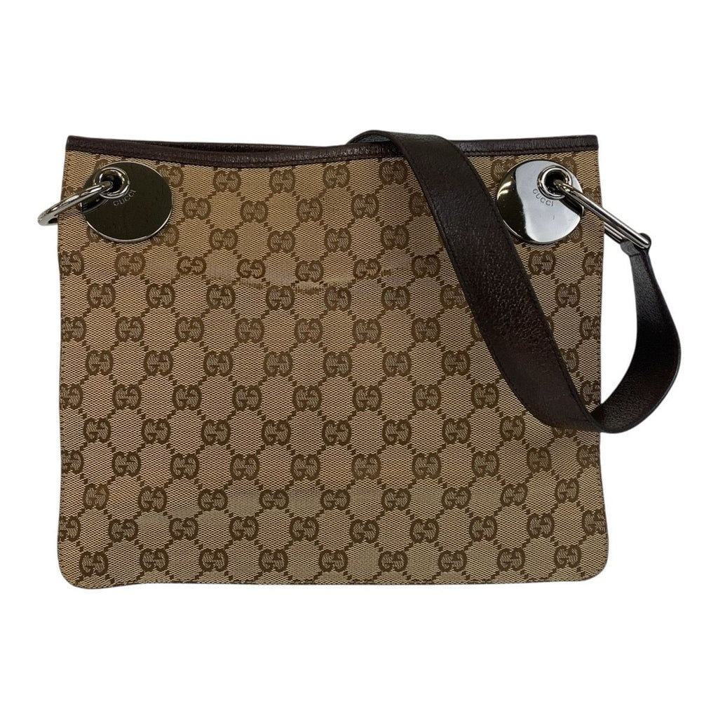 Gucci Beige Brown Shoulder Bag