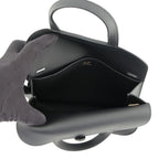 Hermes Handbag Halzan Mini Black Gold Swift 2-Way — view 5
