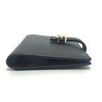 Chanel Passport Case CC Logo Leather Black — view 4