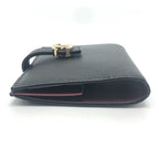 Chanel Passport Case CC Logo Leather Black — view 3