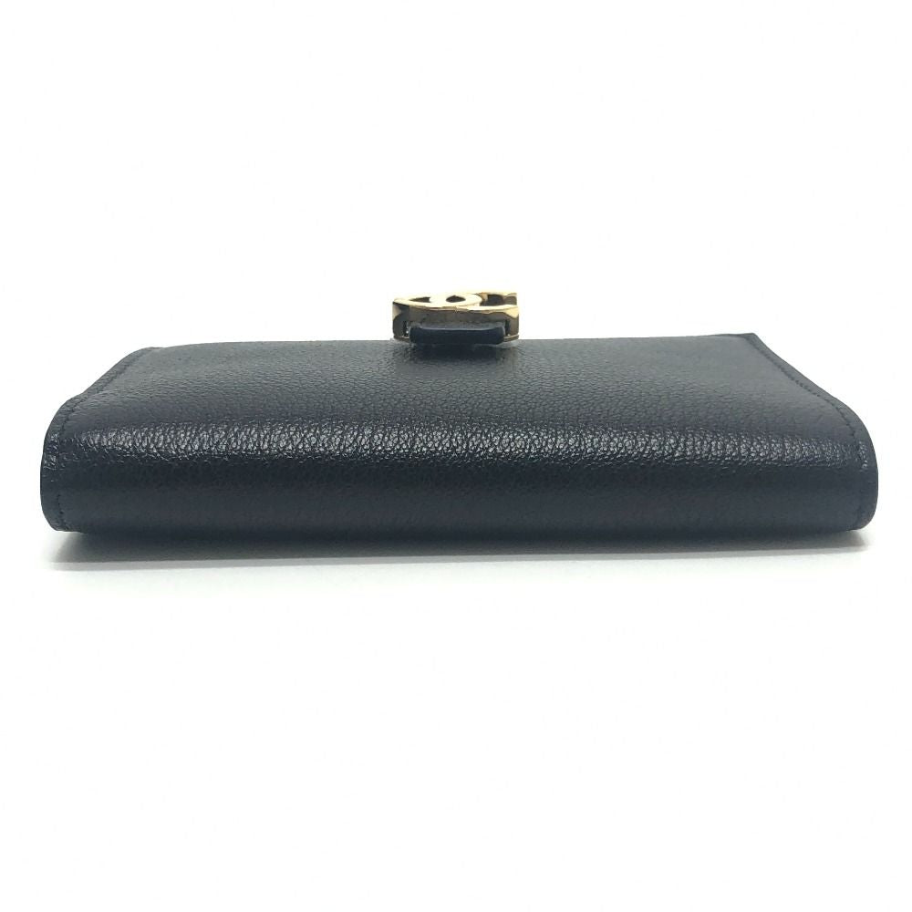 Chanel Passport Case CC Logo Leather Black — view 5