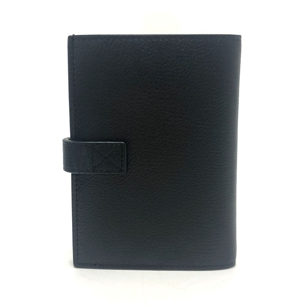 Chanel Passport Case CC Logo Leather Black — view 2