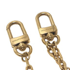 Louis Vuitton Bag Charm LV Heart Padlock Pearl Metal Gold — view 4