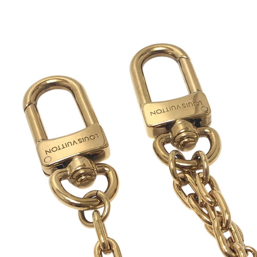 Louis Vuitton Bag Charm LV Heart Padlock Pearl Metal Gold — view 4