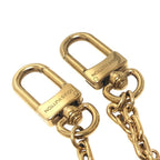 Louis Vuitton Bag Charm LV Heart Padlock Pearl Metal Gold — view 5