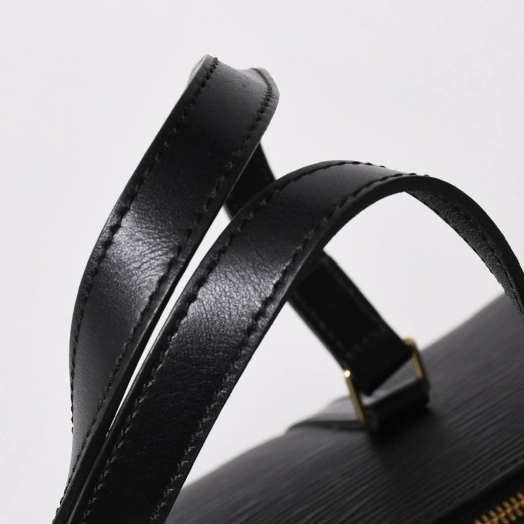 Louis Vuitton Epi Soufflot Shoulder Bag Black — view 4