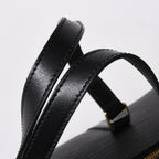 Louis Vuitton Epi Soufflot Shoulder Bag Black — view 4