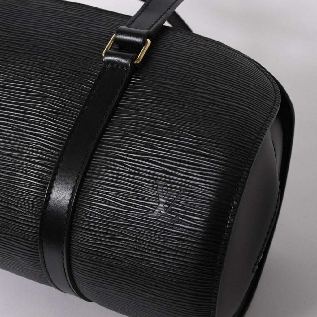 Louis Vuitton Epi Soufflot Shoulder Bag Black — view 6