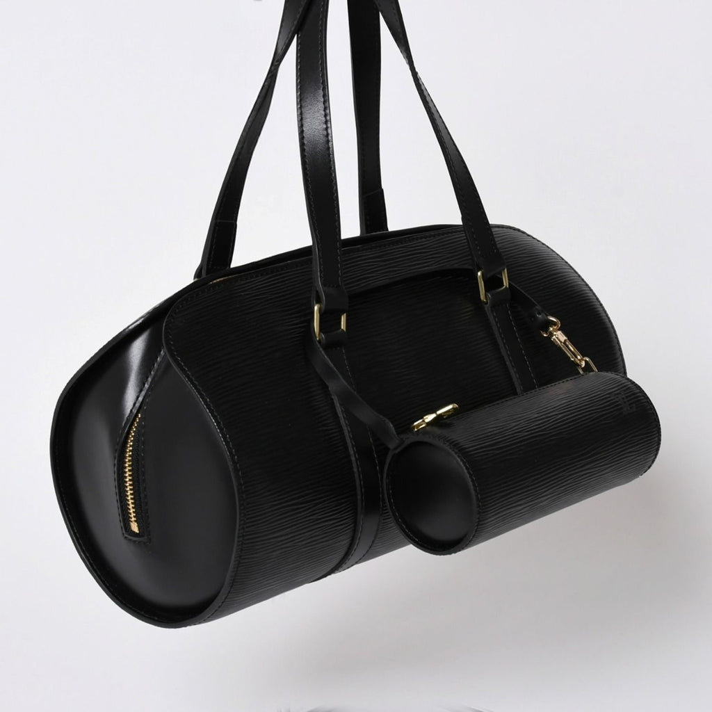 Louis Vuitton Epi Soufflot Shoulder Bag Black — view 3