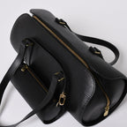Louis Vuitton Epi Soufflot Shoulder Bag Black — view 5