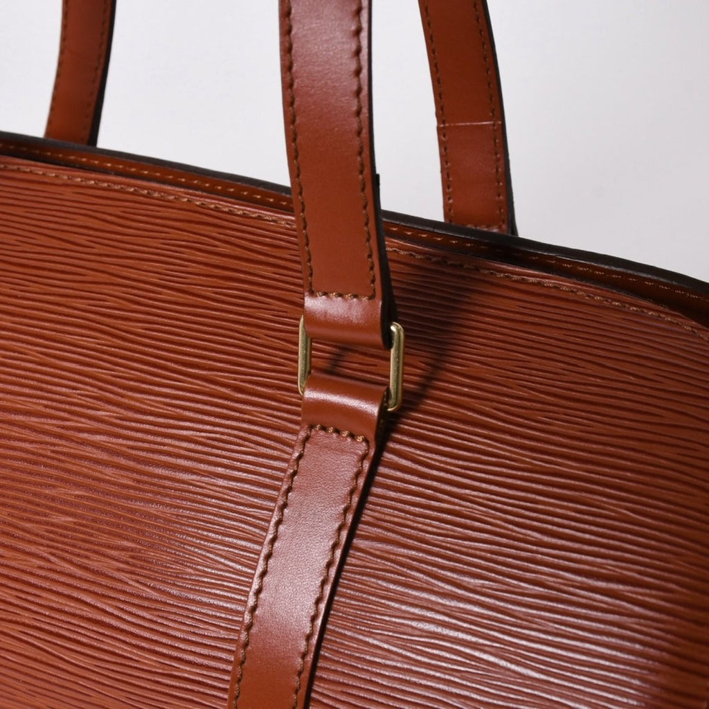 Louis Vuitton Epi Soufflot Shoulder Bag Kenya Brown — view 5