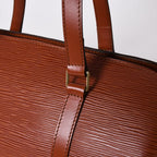 Louis Vuitton Epi Soufflot Shoulder Bag Kenya Brown — view 5
