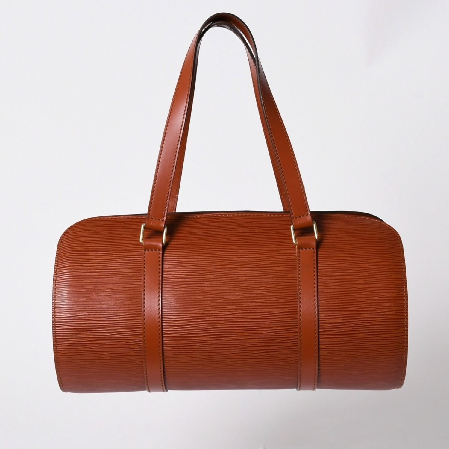 Louis Vuitton Epi Soufflot Shoulder Bag Kenya Brown — view 2