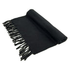 Hermes Scarf Black Cashmere