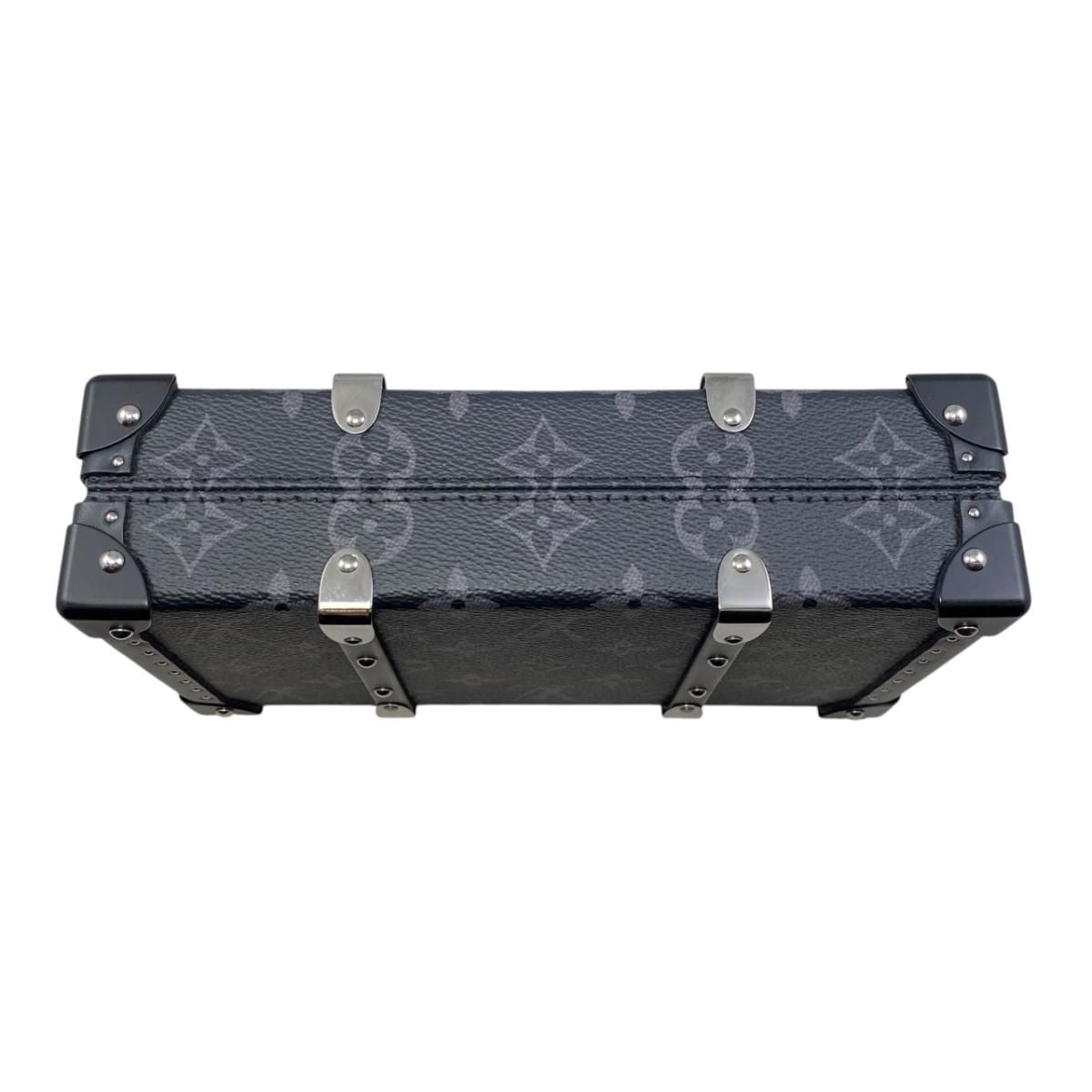 Louis Vuitton Clutch Wallet Trunk Monogram Eclipse Black Gray — view 4