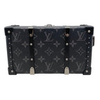 Louis Vuitton Clutch Wallet Trunk Monogram Eclipse Black Gray