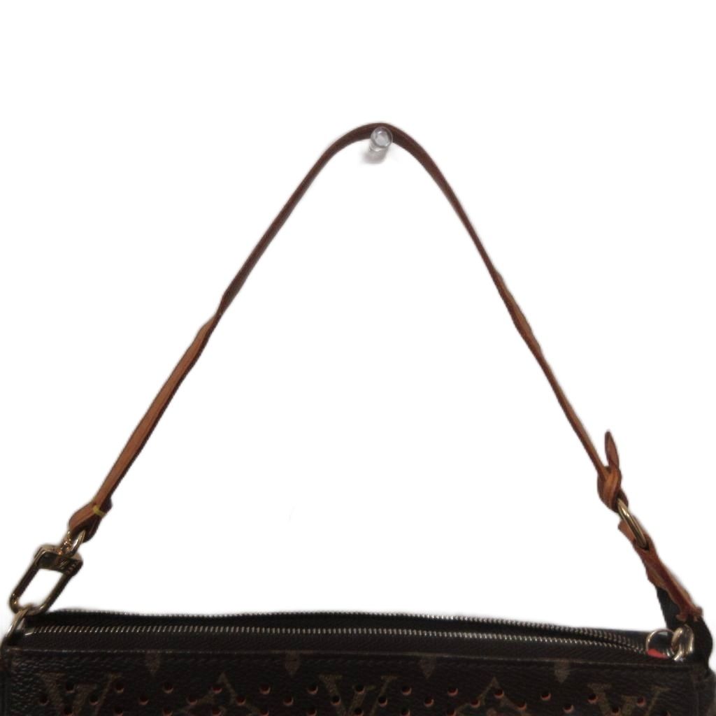 Louis Vuitton Monogram Perfo Pochette Soir Pouch — view 7