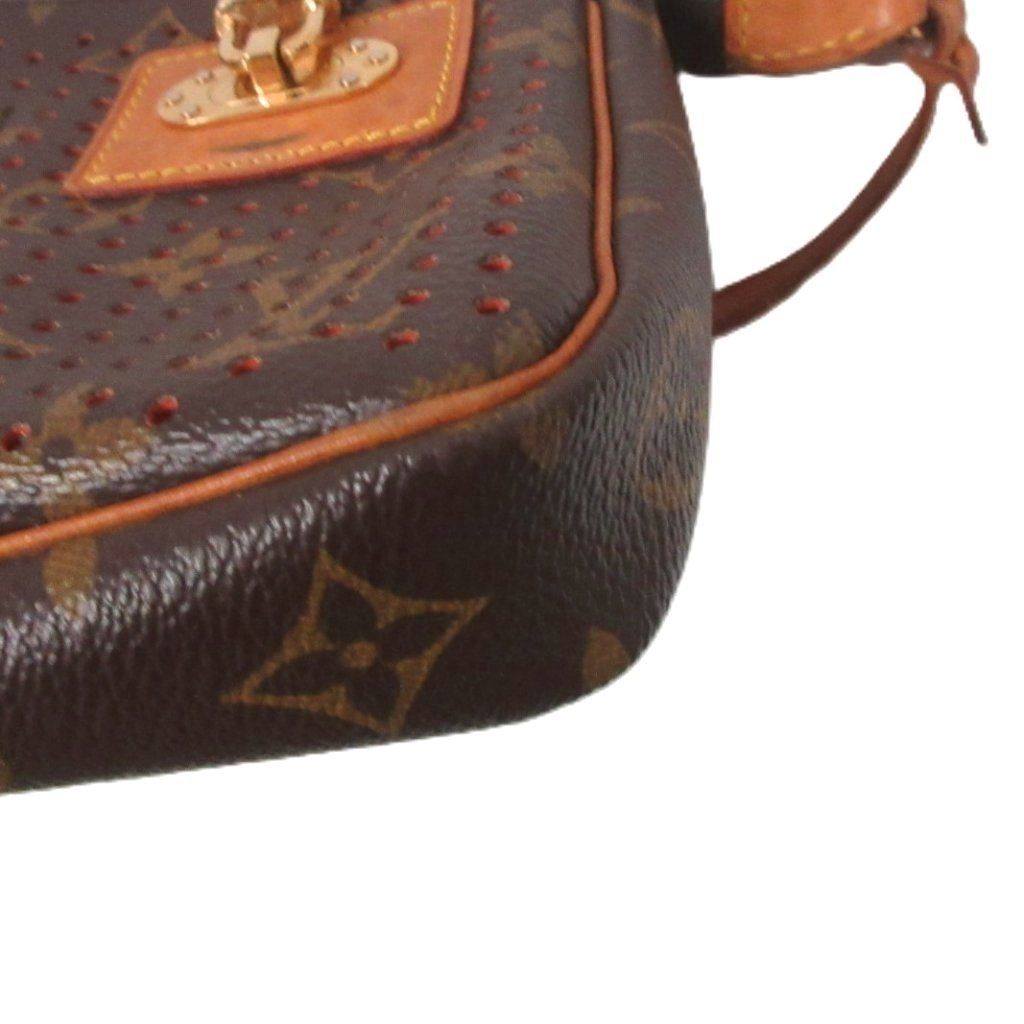 Louis Vuitton Monogram Perfo Pochette Soir Pouch — view 6