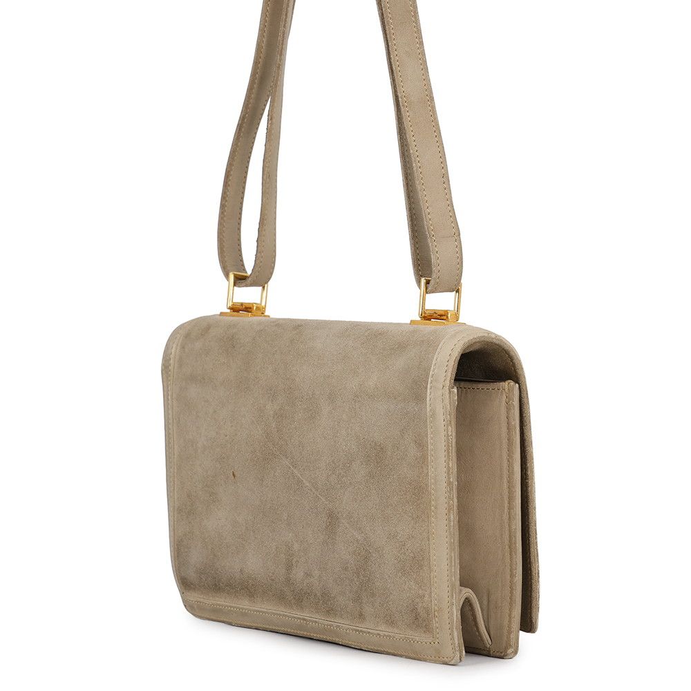 Hermes Shoulder Bag Kiddu Beige Gold Dobris — view 2