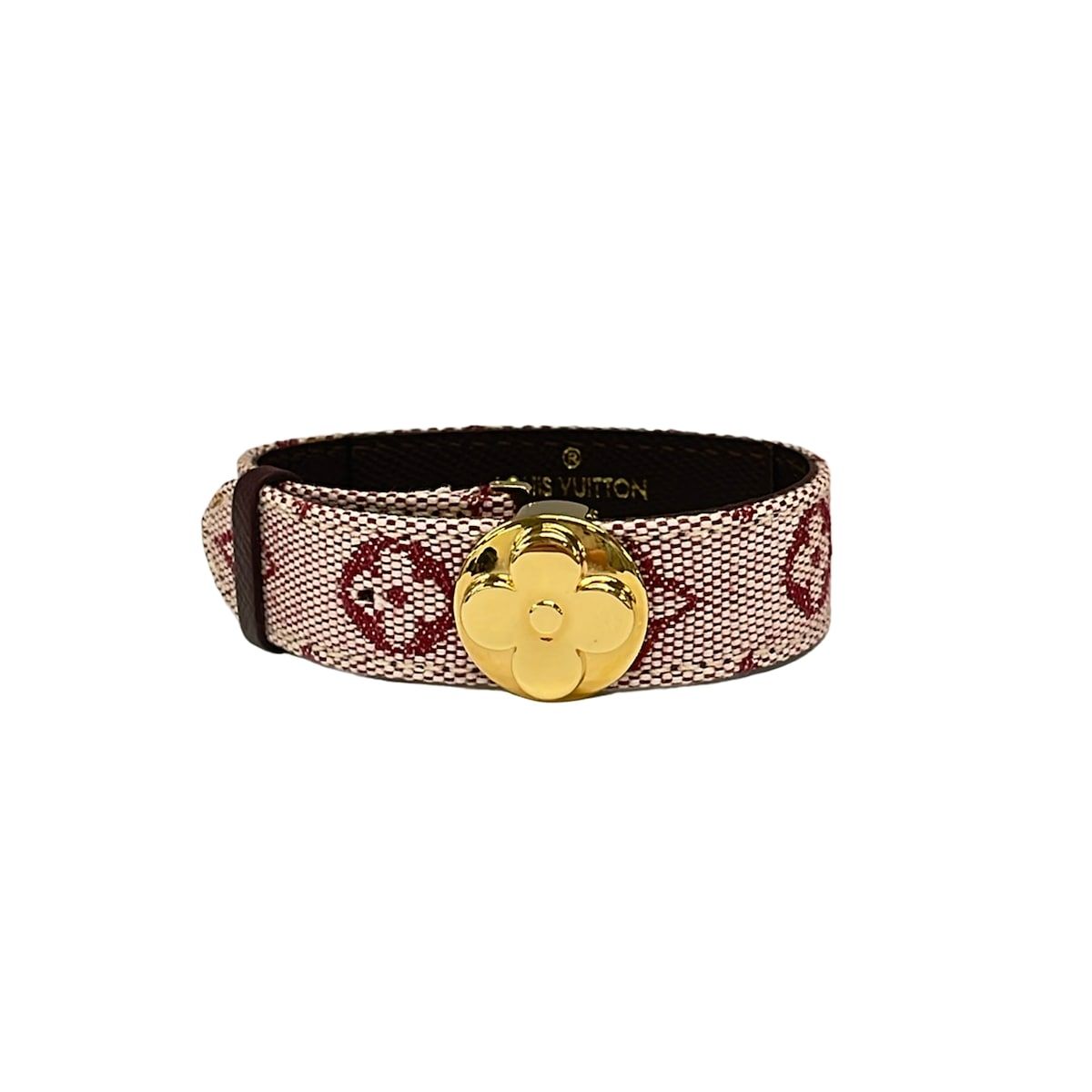 Louis Vuitton Bracelet Monogram Mini Luck Cerise