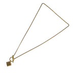 Loewe Necklace Anagram Pendant Gold — view 2
