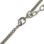Dior Necklace Gold Silver Dark Brown — view 4